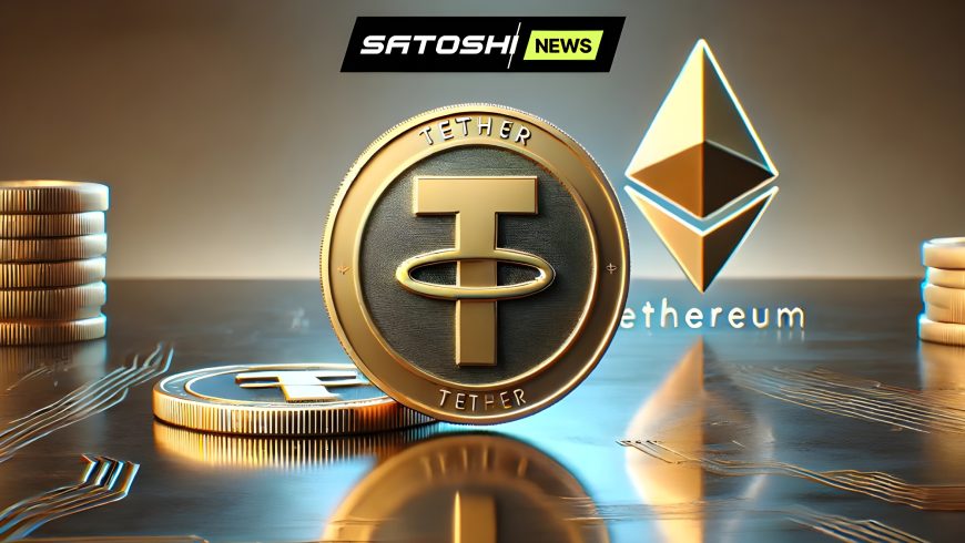 Ethereum стал крупнейшим блокчейном по эмиссии стейблкоина USDT