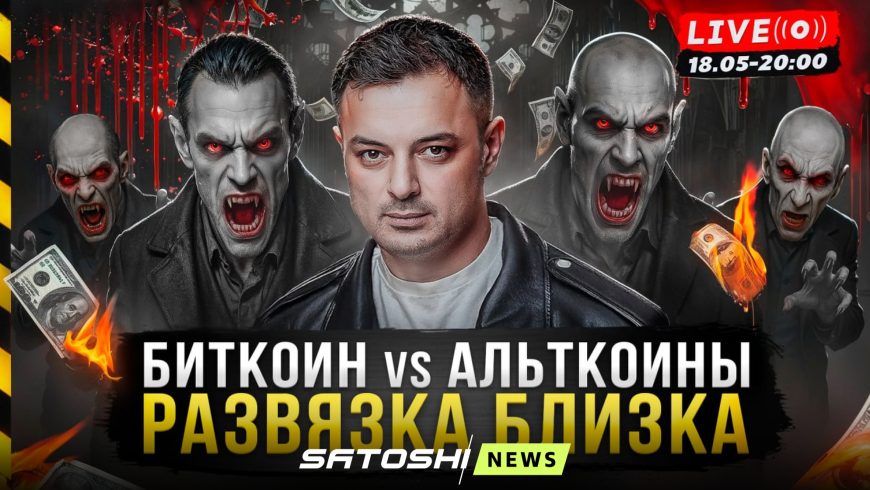 Рафаэль провел прямой эфир «Биткоин vs альткоины. Развязка близка»