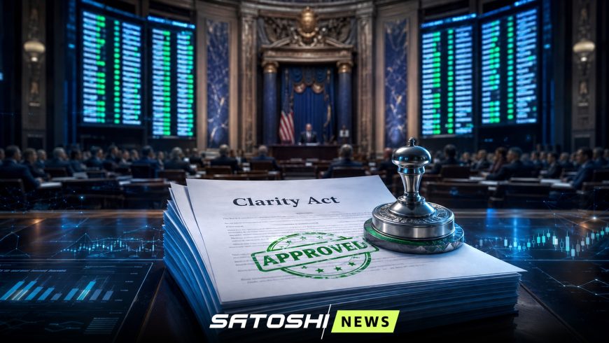 Законопроект о структуре крипторынка Clarity Act одобрен Банковским комитетом Сената США