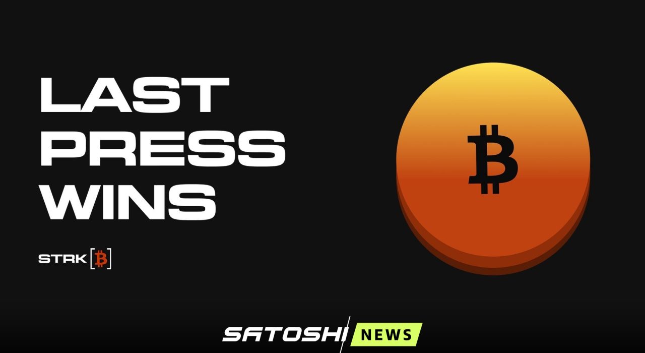 Starknet запустит игру «Bitcoin Button» с призом $8 000 в strkBTC